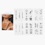 Zodiac Collection: Air Signs Temporary Tattoo Pack - Pages & Parcels